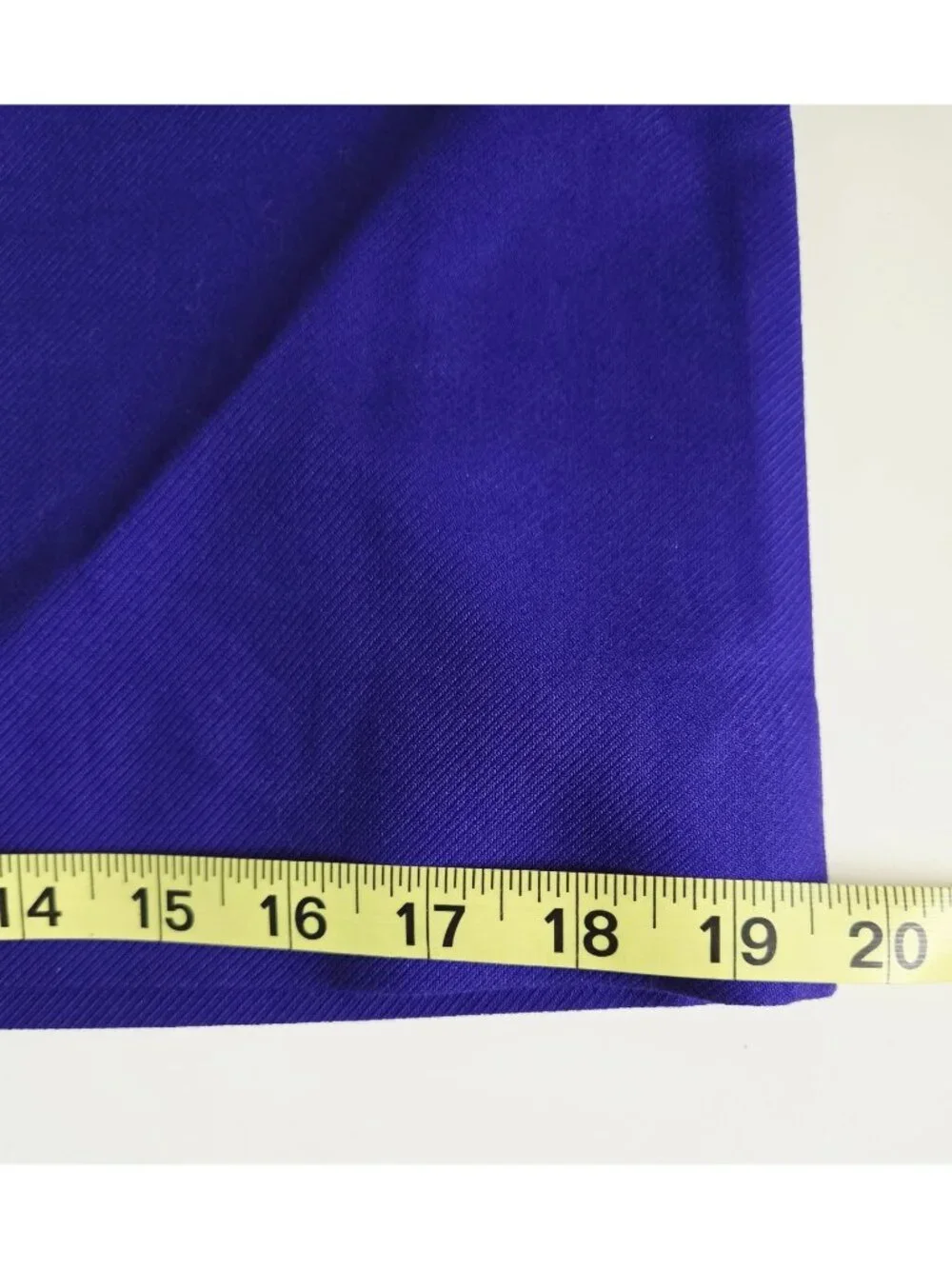 J. Crew Factory Women's Mini Skirt 100% Cotton Indigo Purple Size 6 NWT - Picture 10 of 10